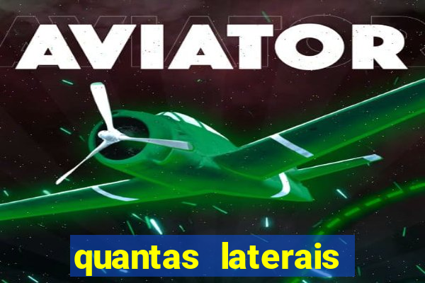 quantas laterais sai em um jogo